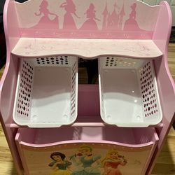 Disney Princess 3 Tier Storage Organizer & Toy Box