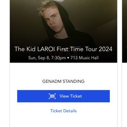 Kid Laroi Tour Tickets For Tonight