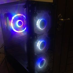 Gaming PC Custom Built + Monitor 