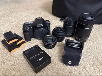 Canon EOS 70D + Lenses