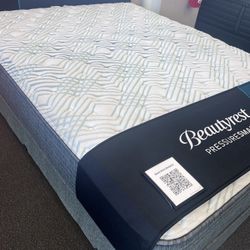 King Size Beautyrest Pressuresmart Firm mattress 