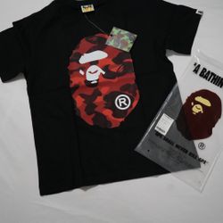 Bape camo red