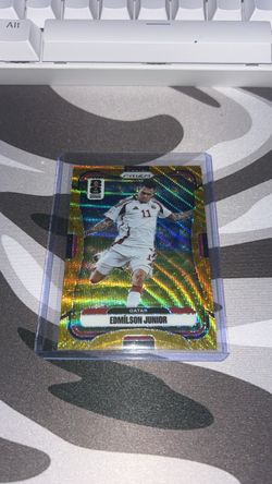 2026 Panini Prizm World Cup Gold Wave /10 Edmilson Junior