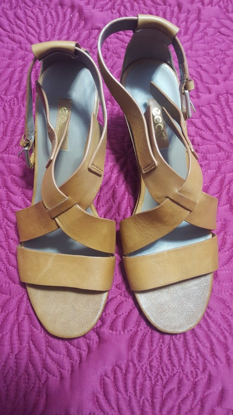 Ecco Ossima Antique Old West Suze 39 Sandals