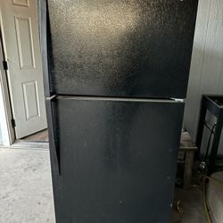 Black Whirlpool Fridge 