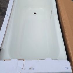 steel bath tub