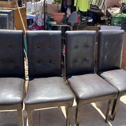 Four dining Chairs 