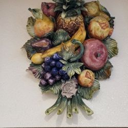Capodimonte Fruit Wall Decor