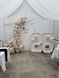 Marquee # and Decor