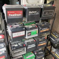 Car batteries