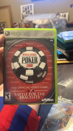 World Series of Poker 2008 Xbox 360 Game