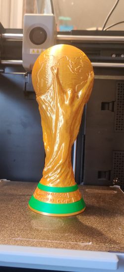 3D Printed World Cup Trophy | Custom Name Available‼️