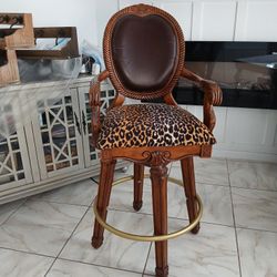 2 Elegant Chair. Need Some Removal  Solid Wood 