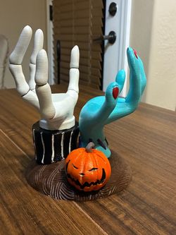 Jack & Sally candle holder