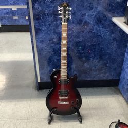 Bestler Red Electric Guitar