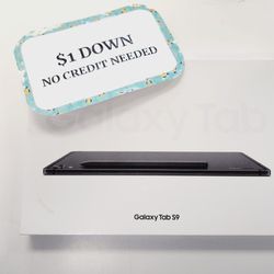 Samsung Galaxy Tab S9 5G - 90 DAY WARRANTY - $1 DOWN - NO CREDIT NEEDED 