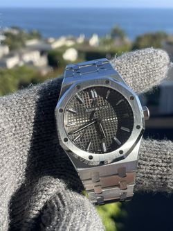 Audemars Piguet Royal Oak 15500st Grey Slate Ruthenium MINT