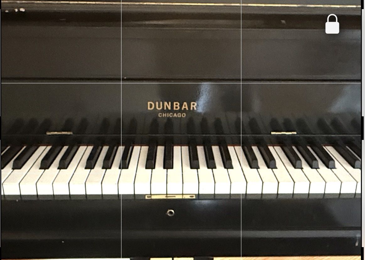 Dunbar Baby Grand Piano with Bench