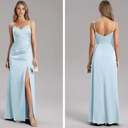 NEW Azazie Dress in Sky Blue Prom or Bridesmaid Dress