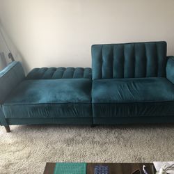Like New Sofa But Half Back Need A Screw To Fix , As U See In The Picture , 