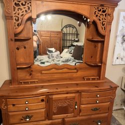 Solid wood bedroom set