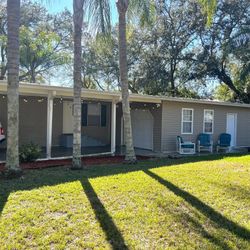 Mobile Home - 2/2 Big garage + Carport!