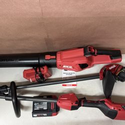 SKIL PWR CORE40 40v Cordless Battery String Trimmer & Leaf Blower 2.5Ah (Battery & Charger included)