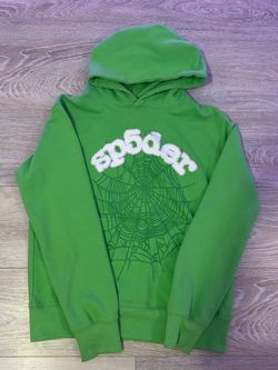 Spider Hoodie Green