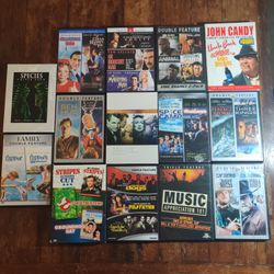 36 DVD Movies In 14 Boxes