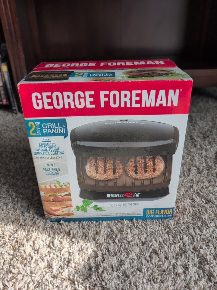 George Foreman Grill Never Used Or Opened