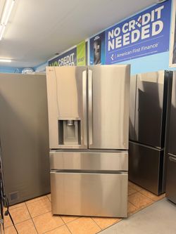 LG Standard Depth 4 Door French Door Refrigerator with Full Convert Drawer