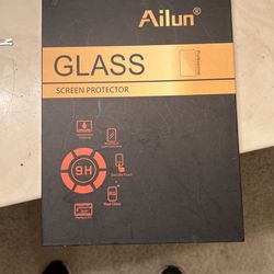 (2) Glass Screen Protectors For Ipad