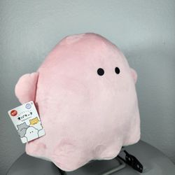 13" Big Obakenu Pink Ghost Plush