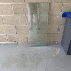 Glass sheets. 35.5” x 15” x 1/8”  - 2 sheets. $40 x 2 = $80. Or Best Offer. 