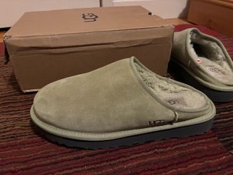 UGG Suede Slip-On Slippers