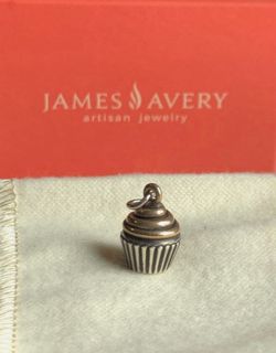 James Avery Retired Cupcake Charm