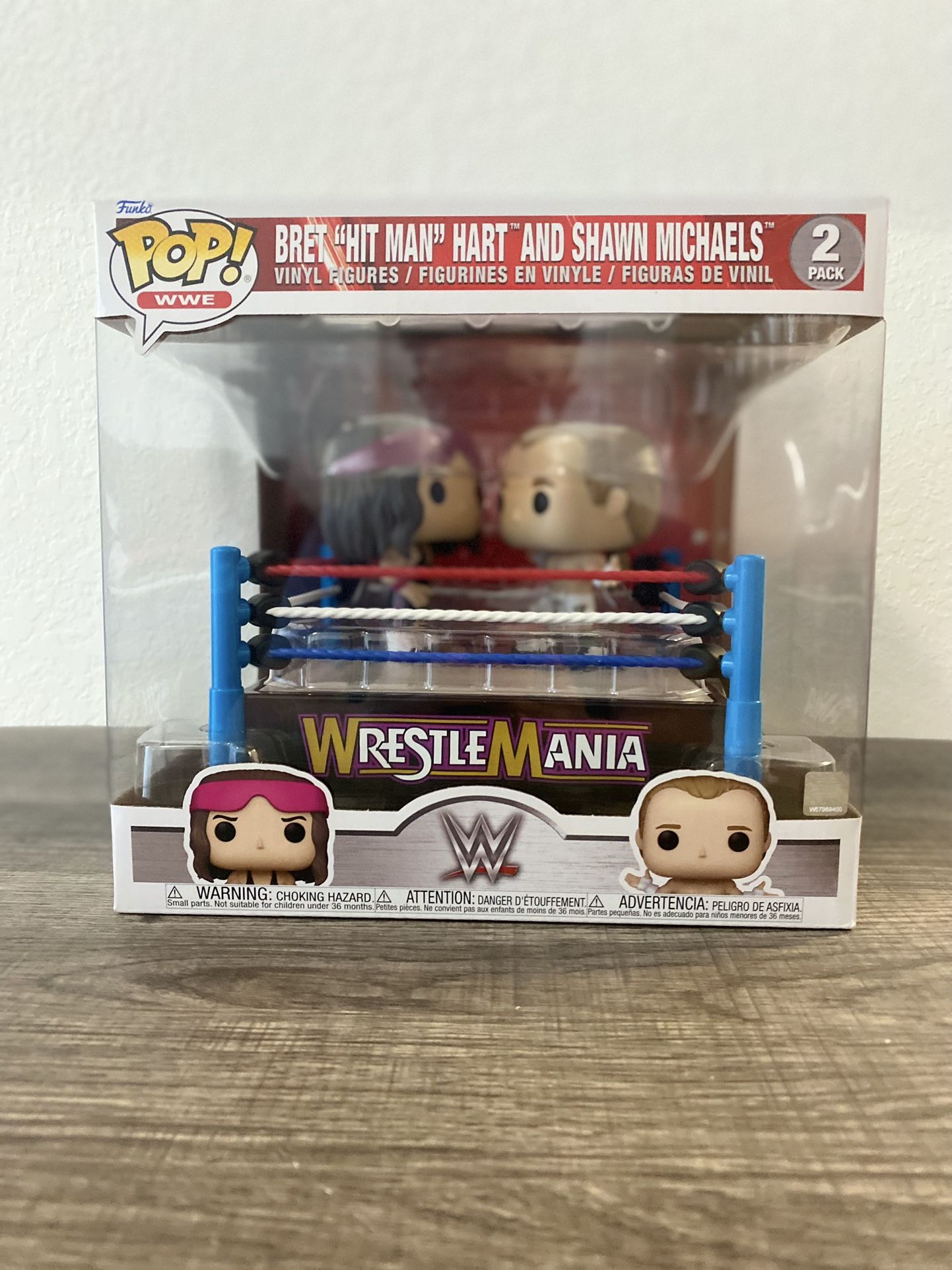 FUNKO POP! MOMENT: WWE- Bret Hart vs Shawn Michaels [New Toy] Vinyl Figure