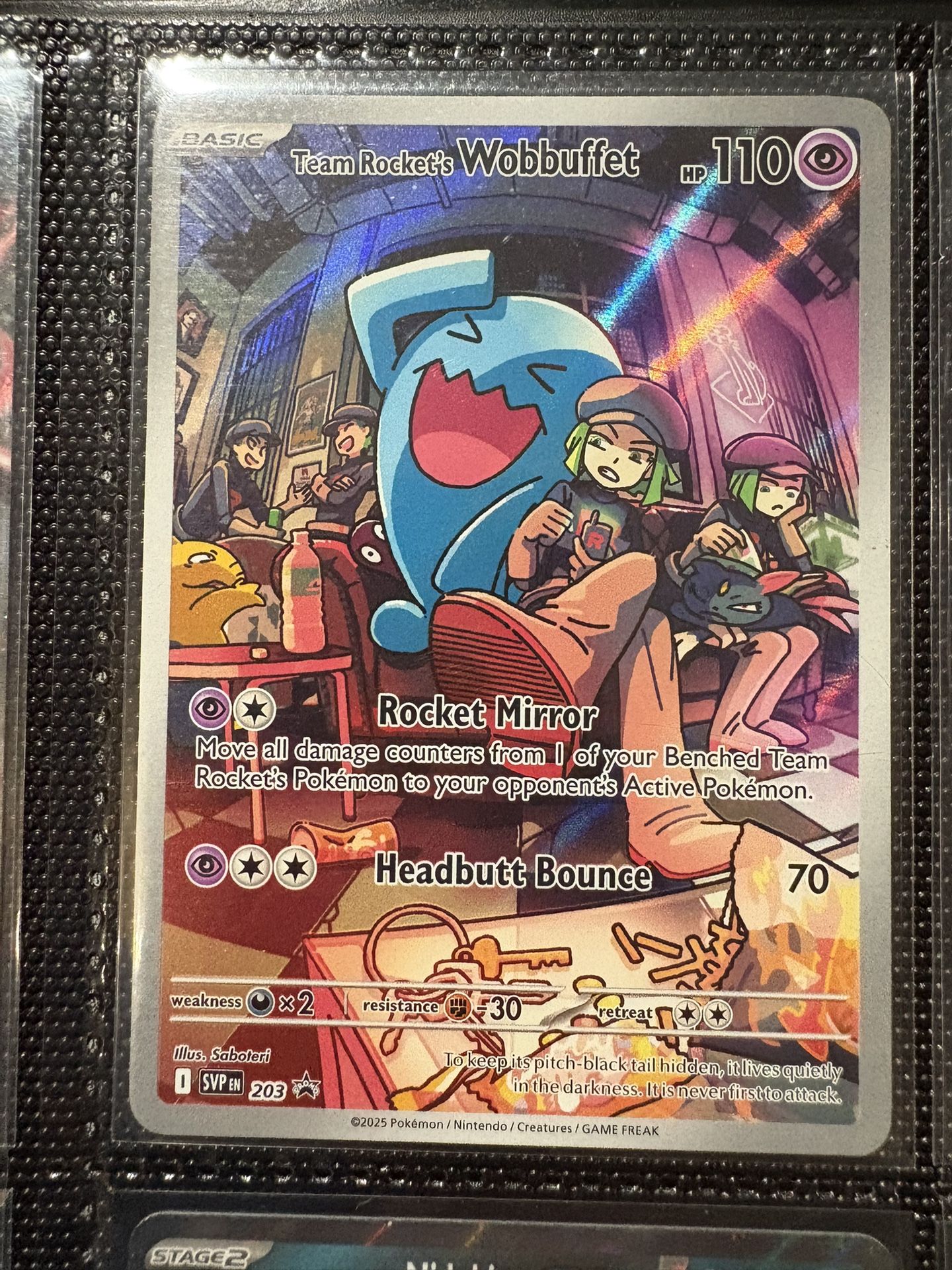 Team Rocket’s Wobbuffet Destined Rivals Promo
