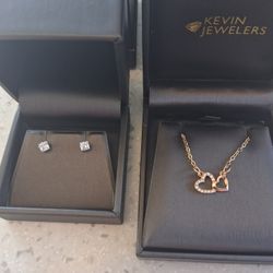 Earrings And Necklace