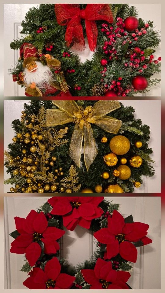 ✨ Handmade wreaths, ready to brighten any door! 🌿
Unique designs, vibrant colors. 🎀
Order now and bring the magic home! ✨ 
Message me if you're inte