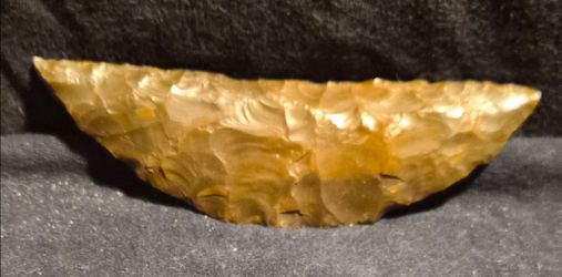 Ancient Danish Neolithic Flint Sickle Blade c. 2000 BC ArtAncient COA