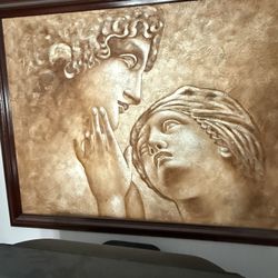 Vintage Large 16x20 Paining 