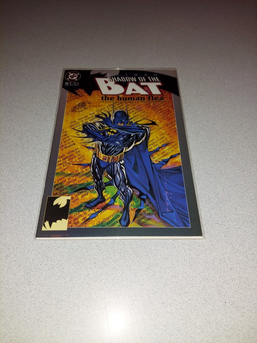 1993 BATMAN SHADOW OF THE BAT #11 COMIC BAGGED AND BOARDED