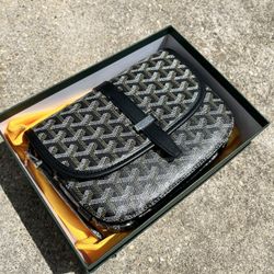 Goyard Belvedere PM Black Crossbody Bag 