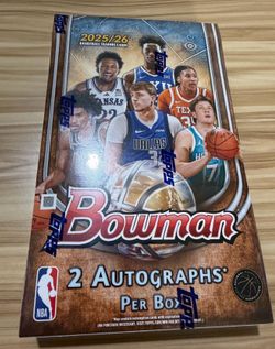 2025-26 Topps Bowman Basketball Hobby Box