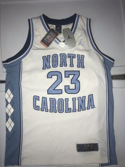Michael Jordan Jersey White North Carolina Medium