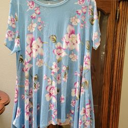 Ladies Top/Tunic 2x Polyester