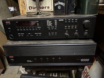 ADCOOM AMP 6000 AND PREAMP 600