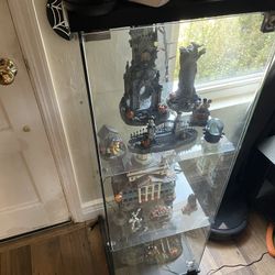 Two Glass Display Cases