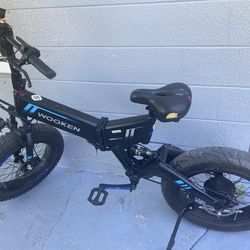 E bike with two batteries